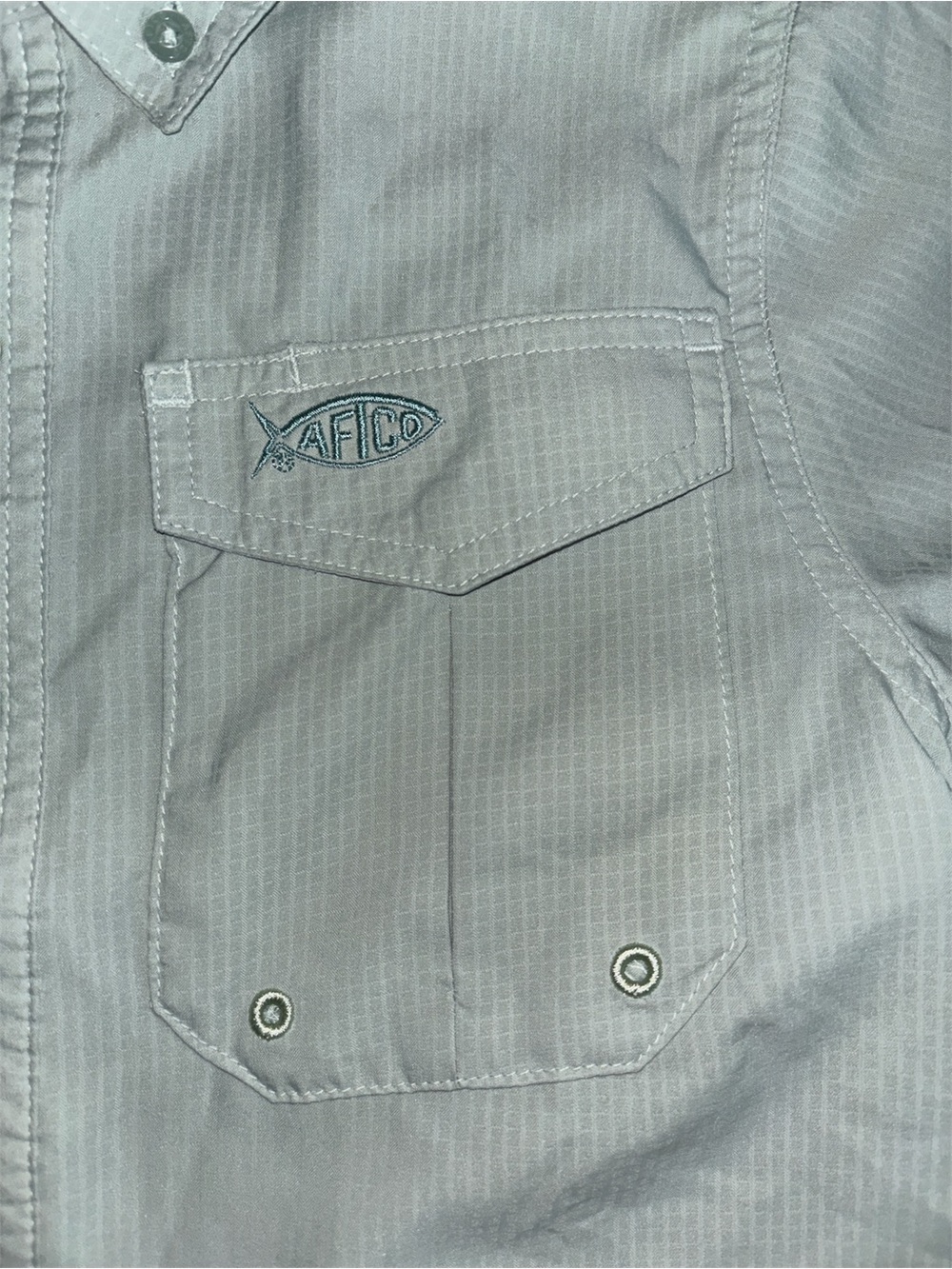 AFTCO Rangle SS Tech Button Down - Picture 3 of 5